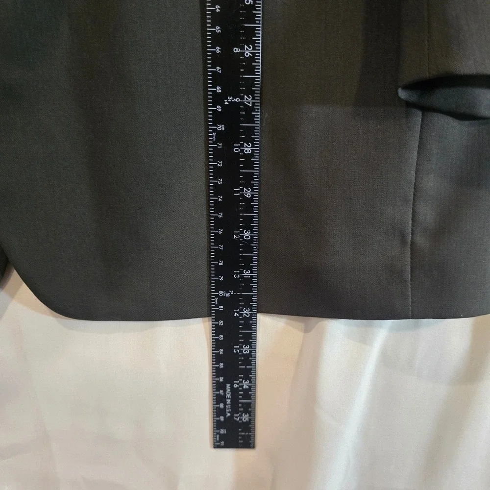 Vito Rufulo Men's‎ Charcoal Gray Wool Blend Suit Jacket Blazer Made in Italy M